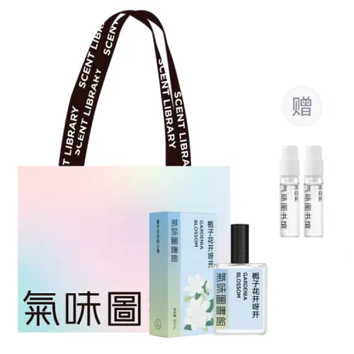 Scent Library Gardenia Blooming Perfume Floral Fragrance Eau de Toilette EDT Cedar Bergamot 15ml/50ml