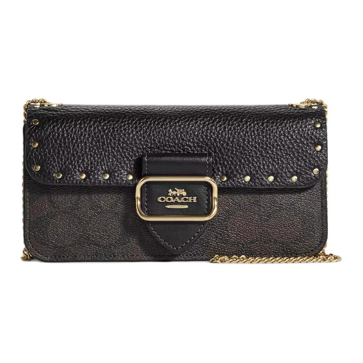 Женская сумка COACH Morgan 20 (черная)