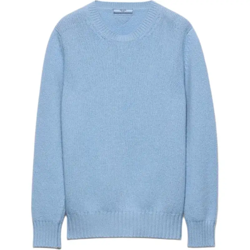 PRADA Long Sleeved Crewneck Knitted Jumper