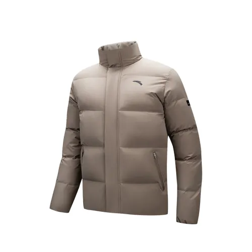 Anta Variety Training Collection Down Jacket Men's Luo Yu Gray