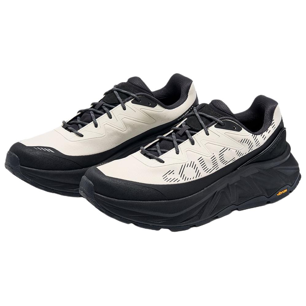 Saucony TRIGON ULTRA Speed Waterproof Rebound Waterproof Rebound Casual Running Shoes Unisex Beige Black