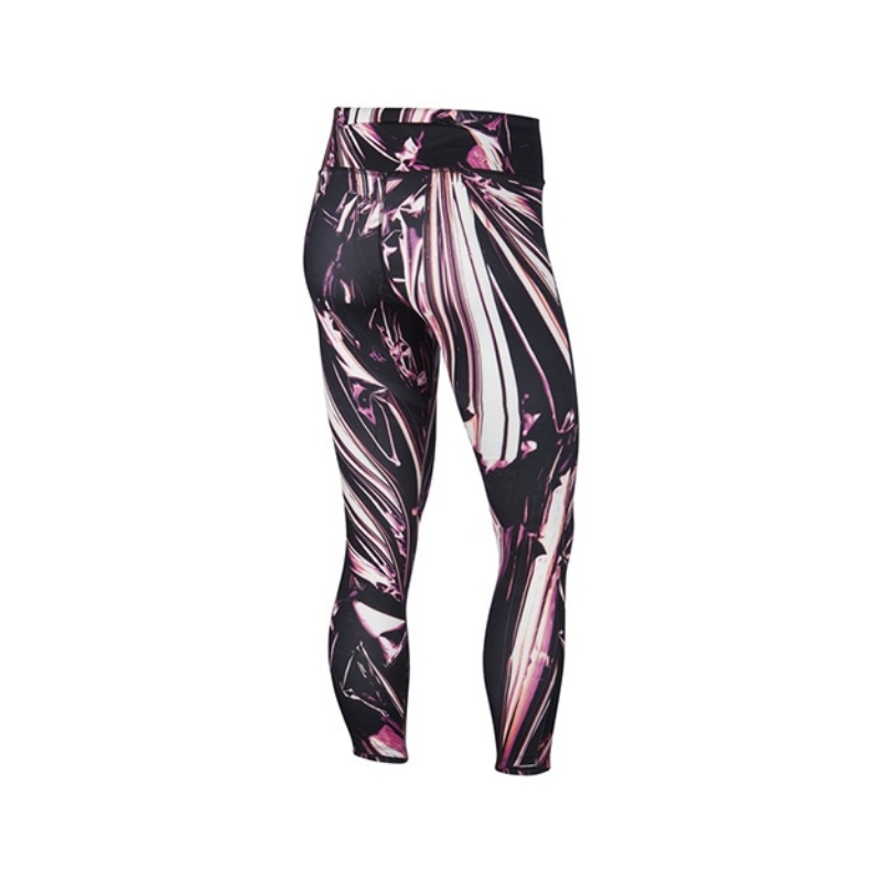 Nike Yoga Pants Women’s Black Purple Moderate