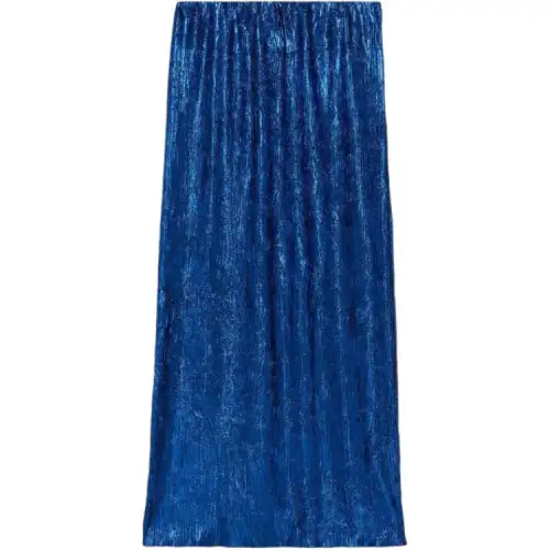GUCCI Casual Long Skirt Women's Blue