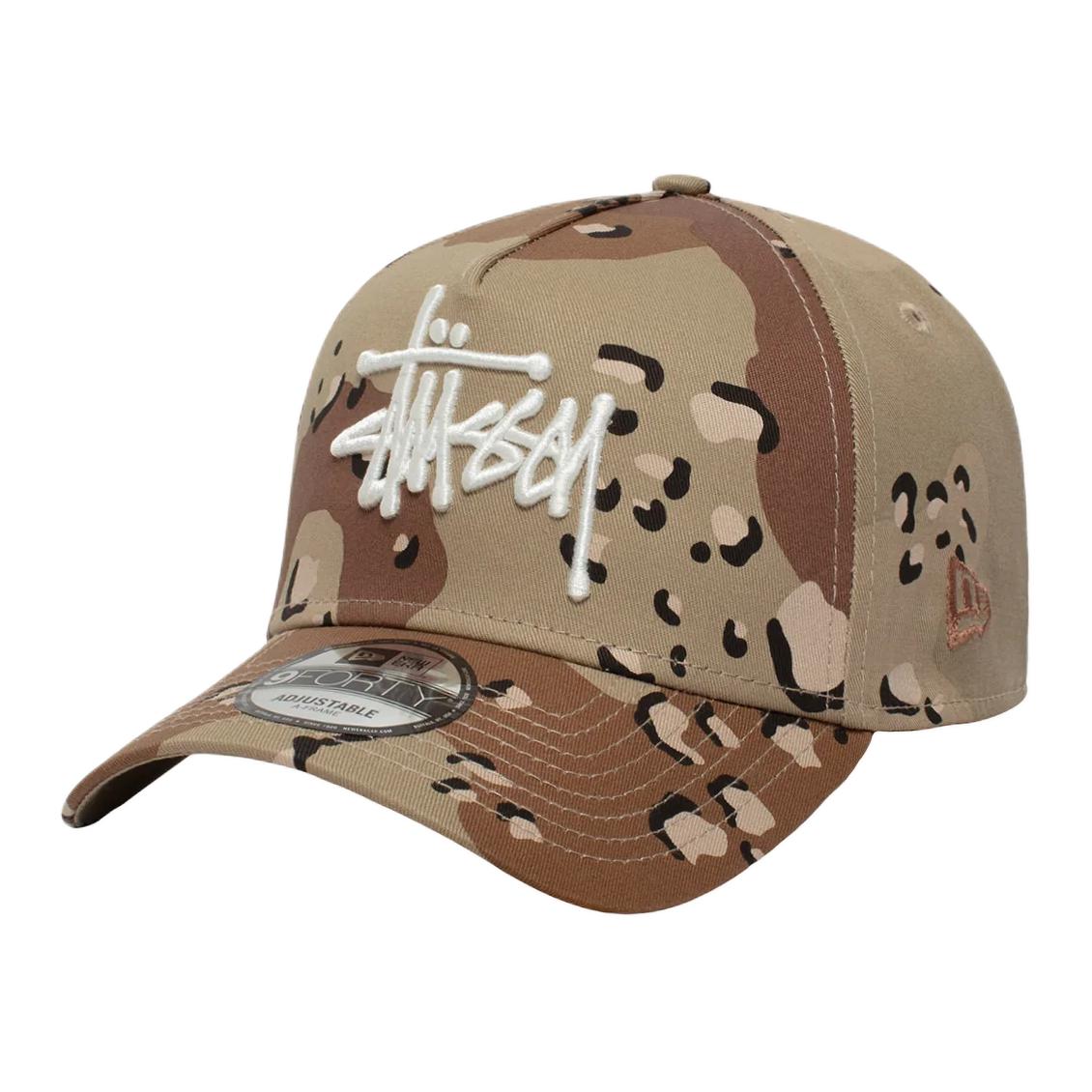 Кепка Stussy x New Era (песочная)