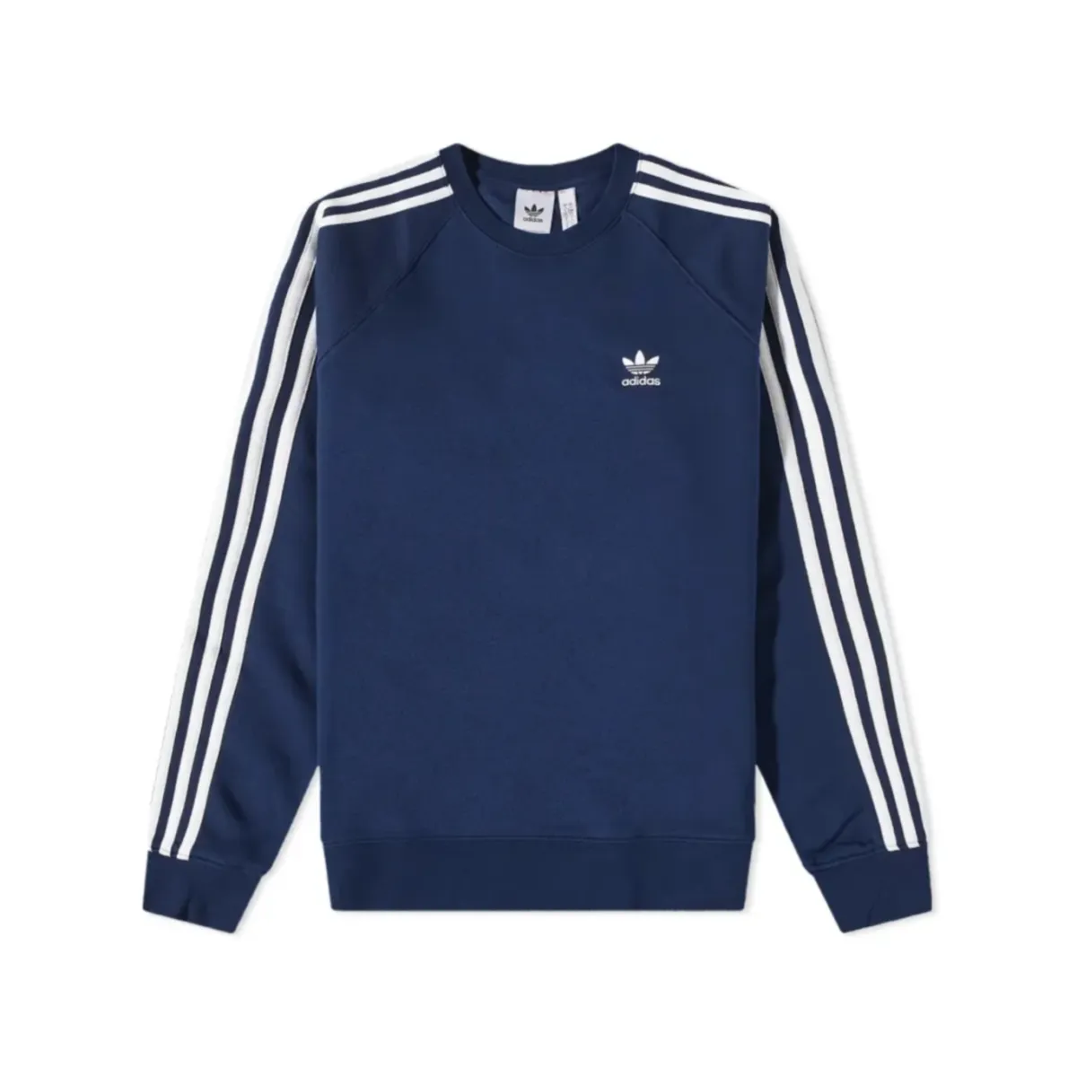 Adidas Originals logo-detail crew-neck sweatshirt