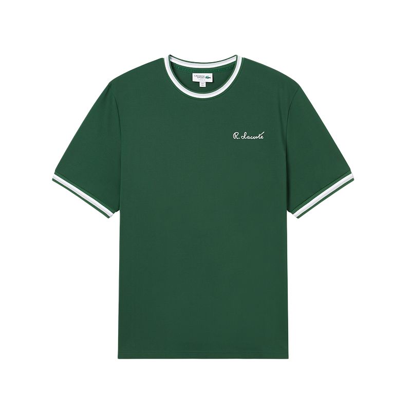 Мужская футболка LACOSTE (белая)
