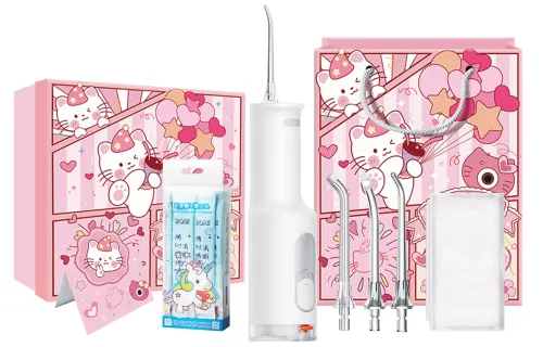 Xiaomi Mijia Electric Teeth Flosser Home Portable Water Flosser Oral Cleaner 4 Modes 3 Nozzles Oral Care Birthday Set F300