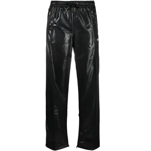 Adidas Originals Leather Pants Women's Black Moderate Other