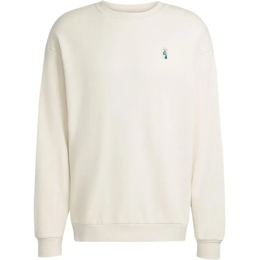 Adidas Free Shipping With AdiClub Dog Sock Patch Graphic Sweatshirt