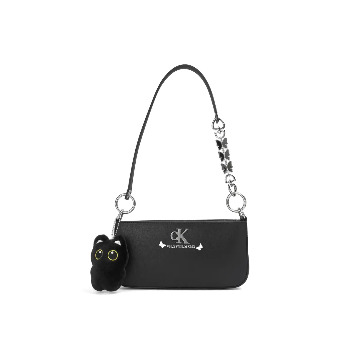 CALVIN KLEIN Synthetic Material Shoulder Bag Shoulder Bags Regular Women's Black