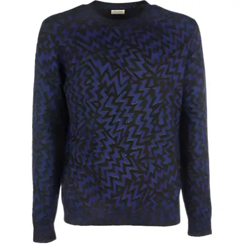 SAINT LAURENT Sweater Men's Blue