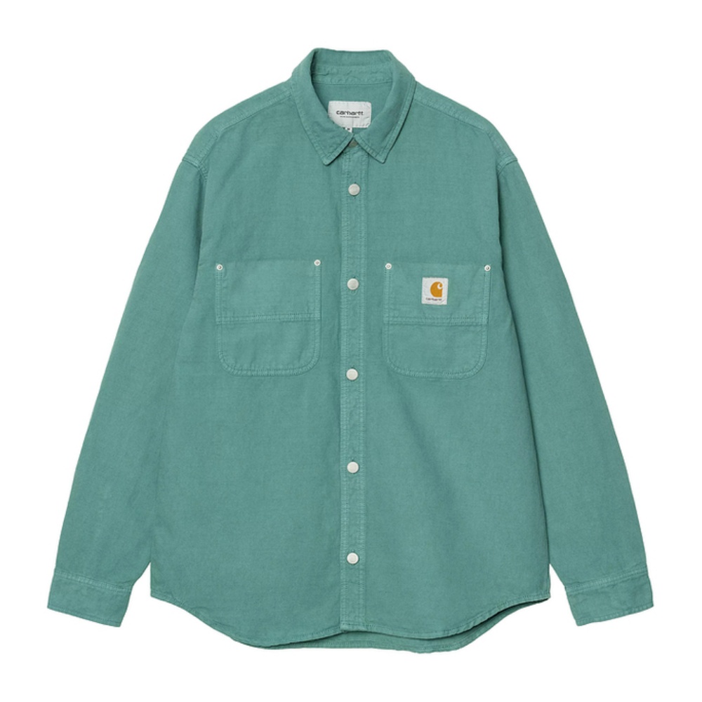 Мужская куртка Carhartt WIP LOGO (коричневая)