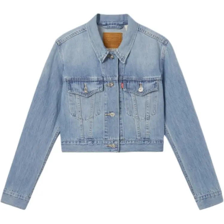 Levi's Denim Jackets Women's California Native Blue Moderate Straight Fit