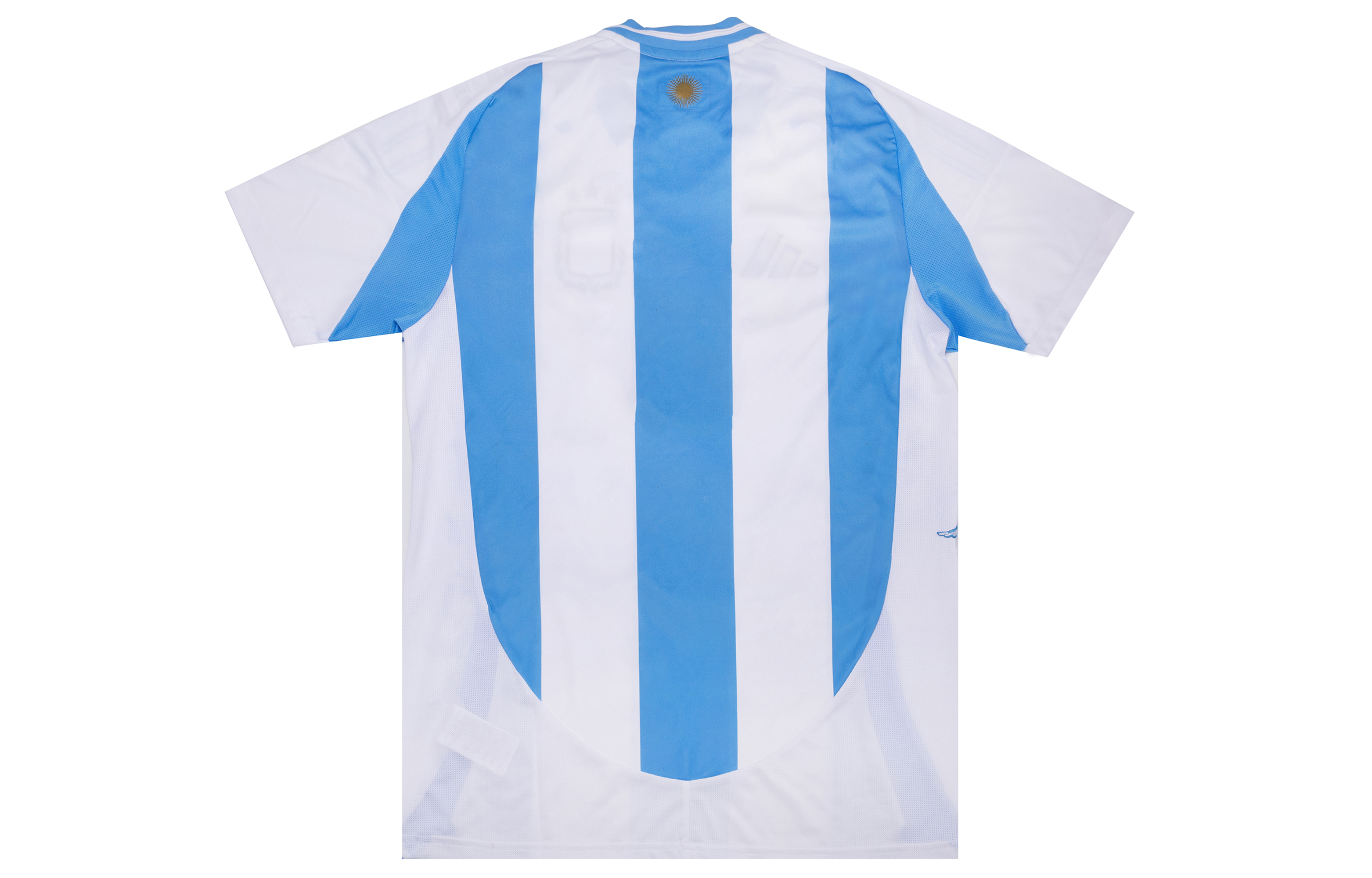 Adidas Soccer Jerseys Unisex Blue With White Lettering Moderate Straight Fit