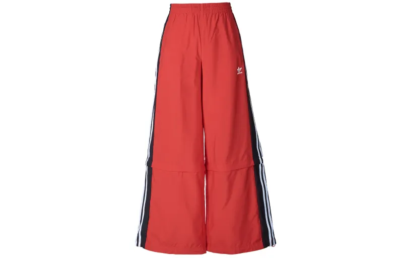Adidas Rasant Cut Line Track Pants 'Collegiate Red'
