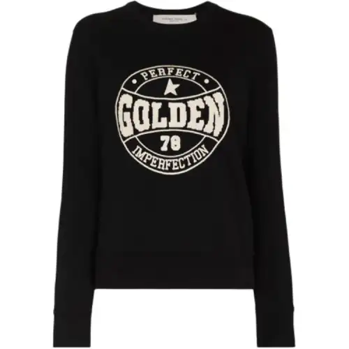 Golden Goose Athena Logo print Sweatshirt