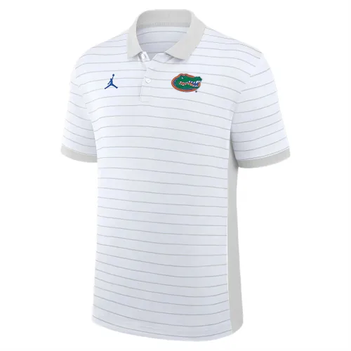 Jordan Miami Dolphins Sideline Victory Stripe Men's Jordan Dri-FIT Nfl Polo