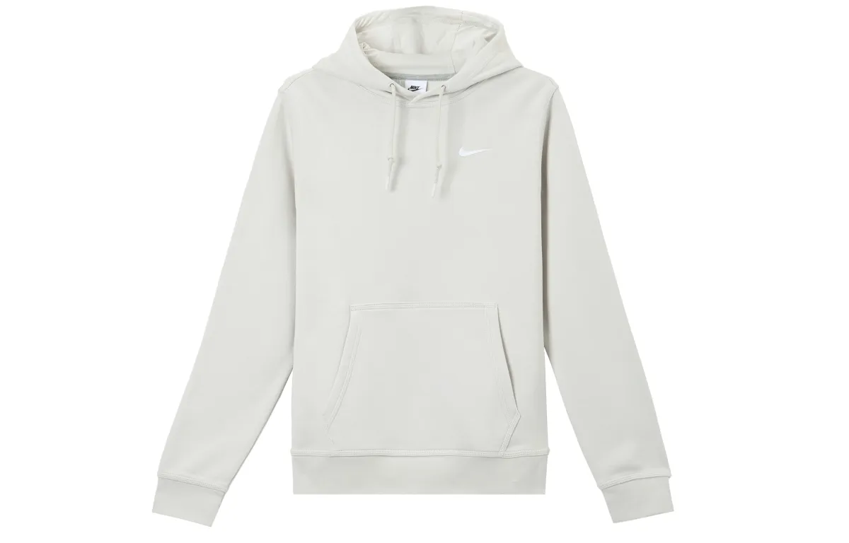 Nike Club Comfortable Casual Soft Fleece Lined Thermal Hooded Pullover Sweatshirt Men's