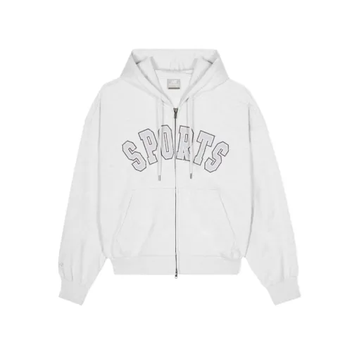 New Balance Sweatshirts Women's Gray Hooded Moderate