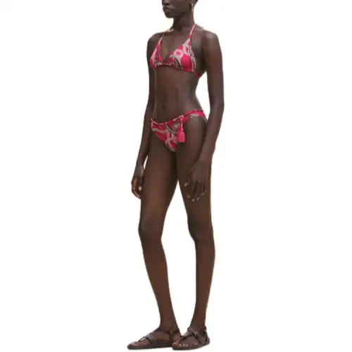 HERMES Swimming Shorts Women's Raspberry Pink Triangle Briefs