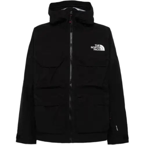 THE NORTH FACE Jackets Men's Black Hooded Moderate Other