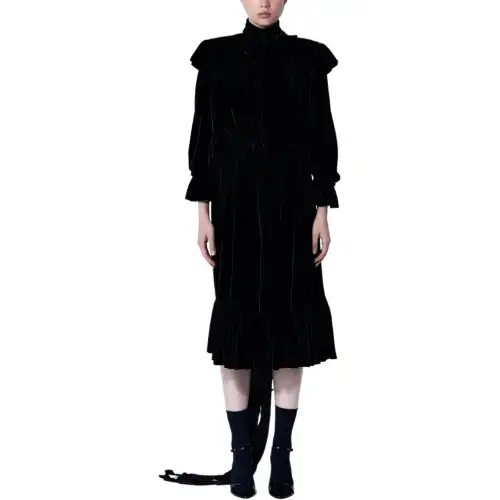 Balenciaga Long Sleeved Dress Regular Fit Women's