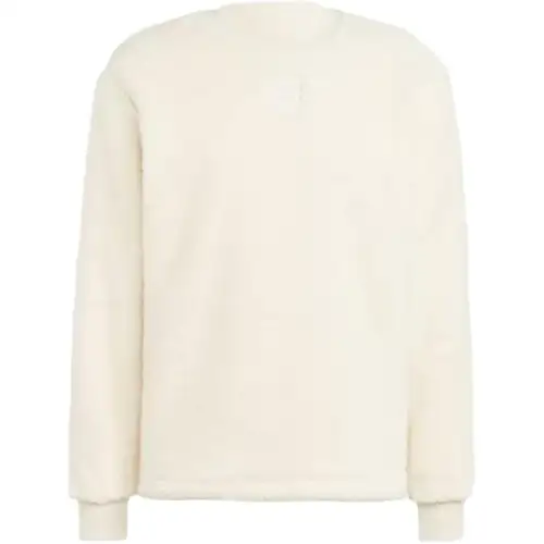 Adidas Originals Essential Sweatshirts Men's White Crew Neck Moderate Regular