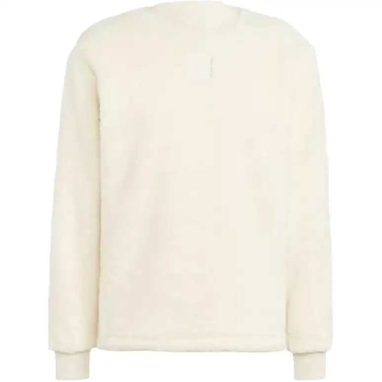 Adidas Originals Essential Sweatshirts Men's White Crew Neck Moderate Regular