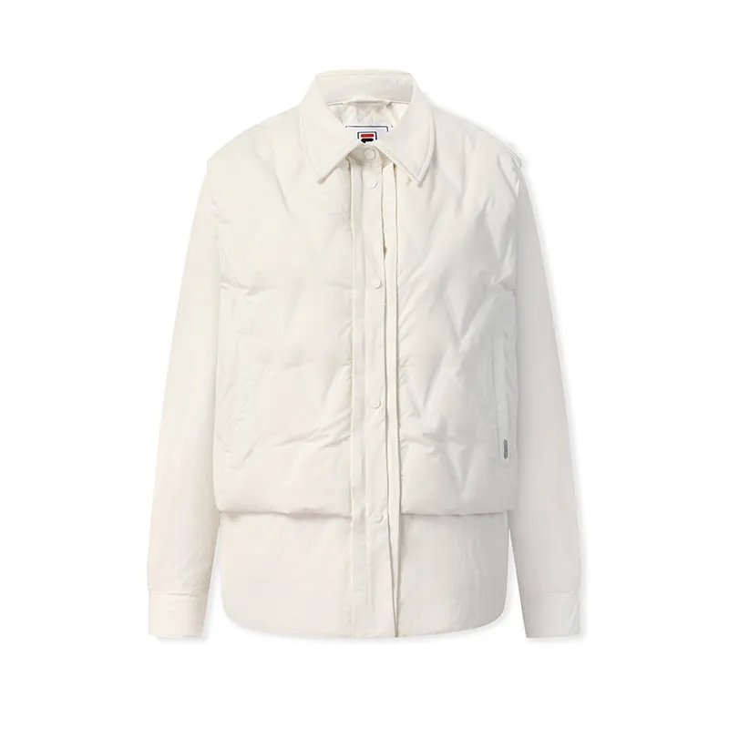 FILA WHITE Down Jacket Women's White