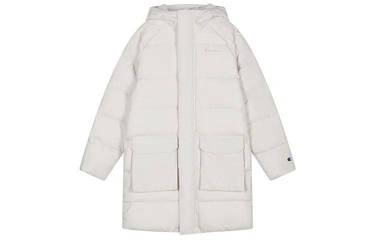 Champion Down Jackets Unisex Hooded Thickened Straight Fit
