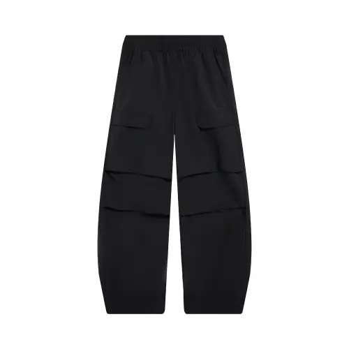 Li Ning Sports Life Collection Fleece Lined Thermal Versatile Embroidery Sports Fashion Casual Pants Women's