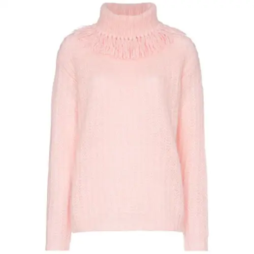 MIU MIU Sweaters Women's Pink Turtleneck Moderate Other