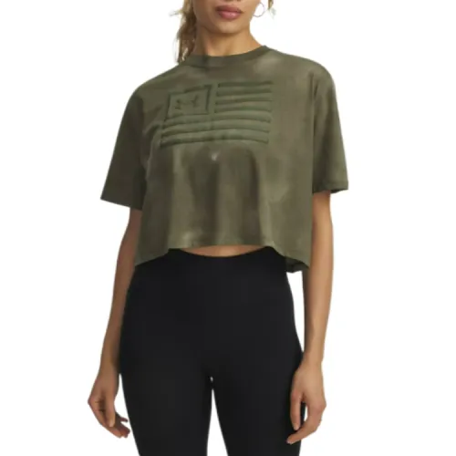 Under Armour Drop Shoulder Sleeve T Shirt Women's