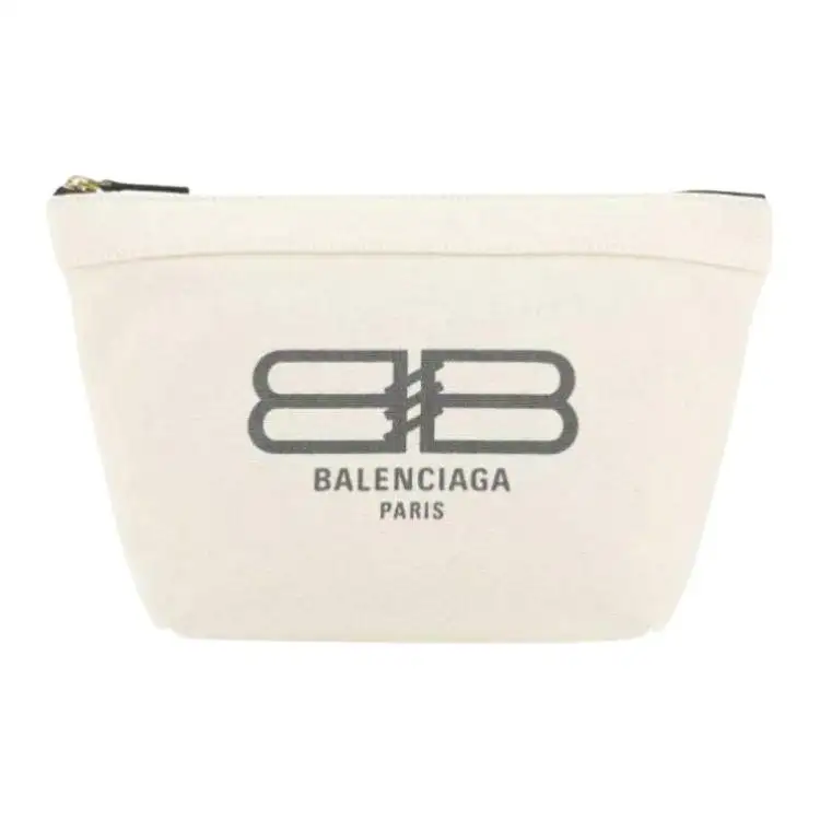 Balenciaga Cotton Clutch Women's White