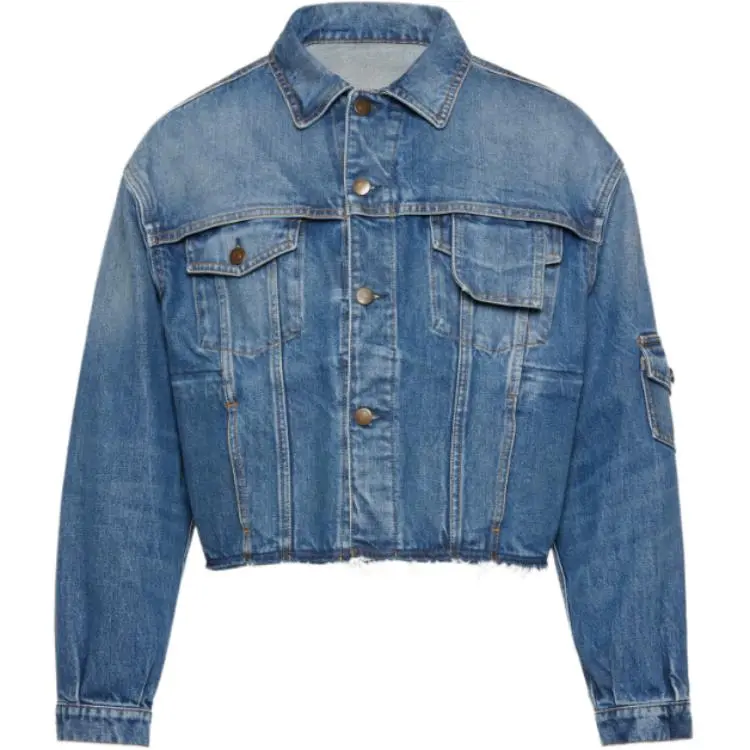 Maison Margiela frayed denim jacket