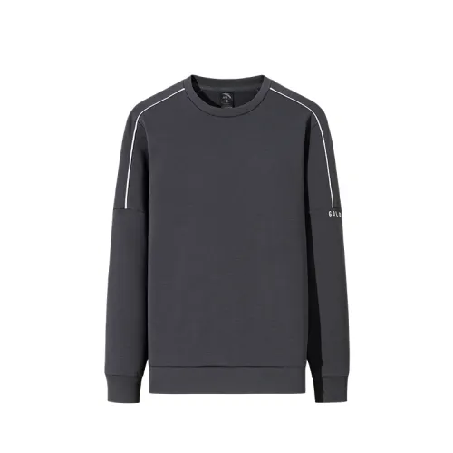 ANTA Sweatshirts Men's Wax Gray 4 Crew Neck Moderate