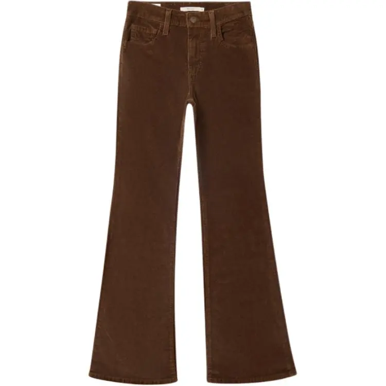 Levi's Casual Pants Women's Dark Brown Moderate Flared Pants