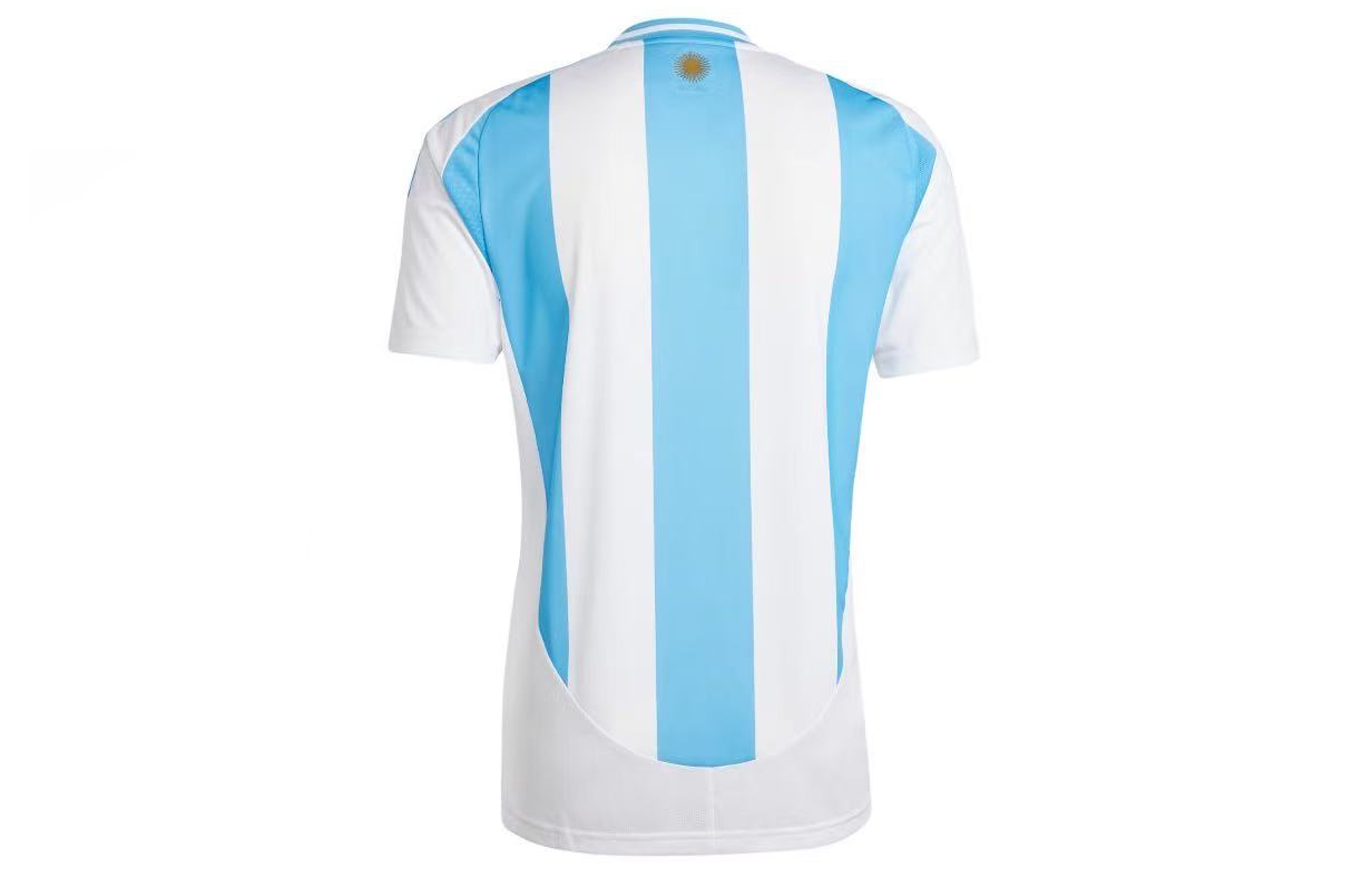 Adidas Soccer Jerseys Unisex Blue With White Lettering Moderate Straight Fit