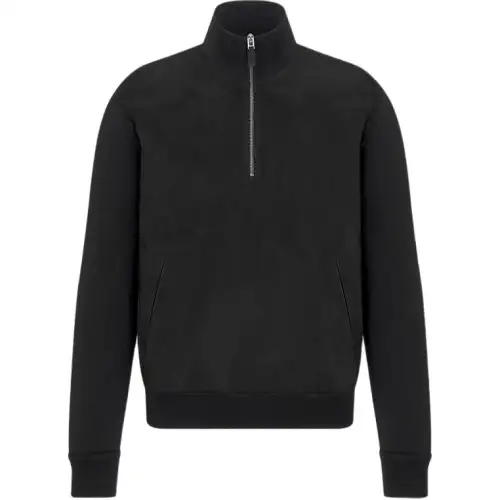 DIOR Sweaters Men's Black Turtleneck Moderate Other