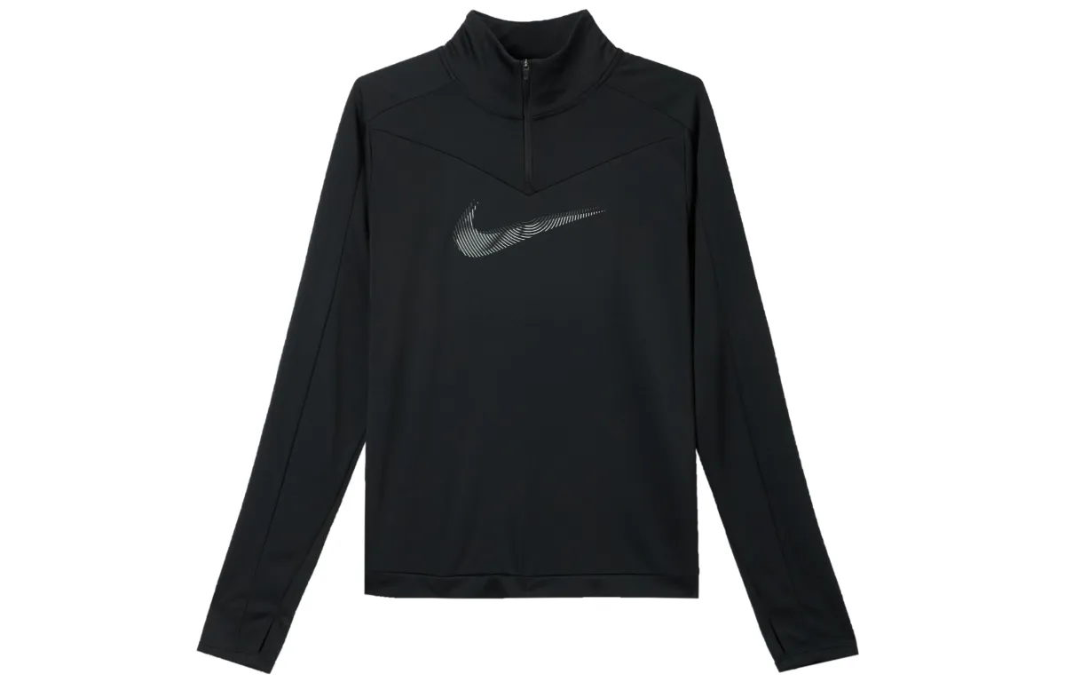 Nike T-Shirts Women's Black Square Collar Moderate