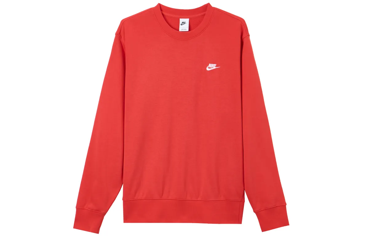Nike Club Sweatshirt Men's University Red/White