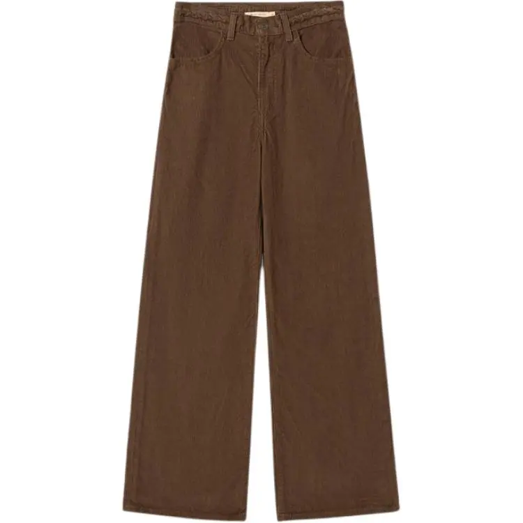 Levi's Ribcage Wide Leg Braided Jeans