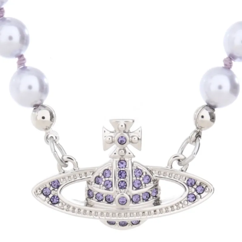 Vivienne Westwood Faux pearl Orb Necklace