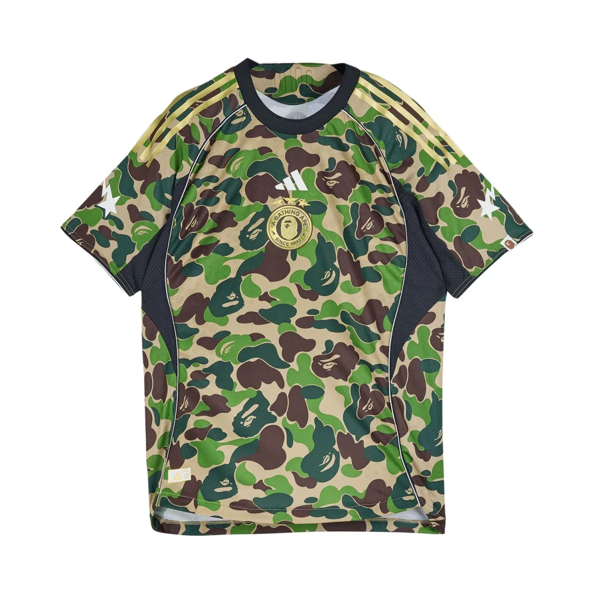 Adidas camouflage-print T-shirt