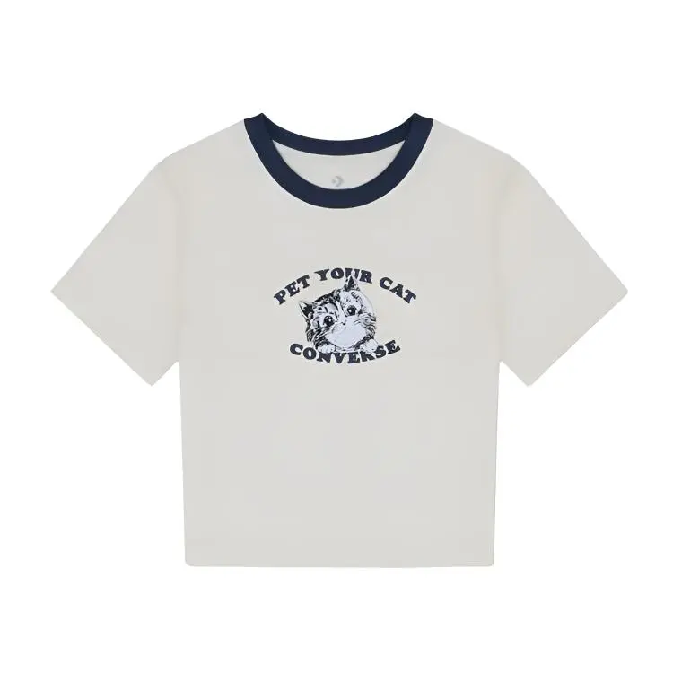 Converse Chuck Taylor SEASONAL Regular Sleeve T Shirt Women's