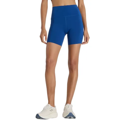 New Balance Sleek Pocket Yoga Shorts Women's
