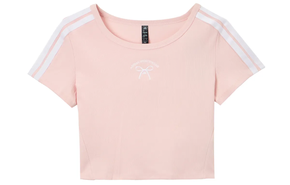 Adidas Dance T Shirt Women's Light Pink