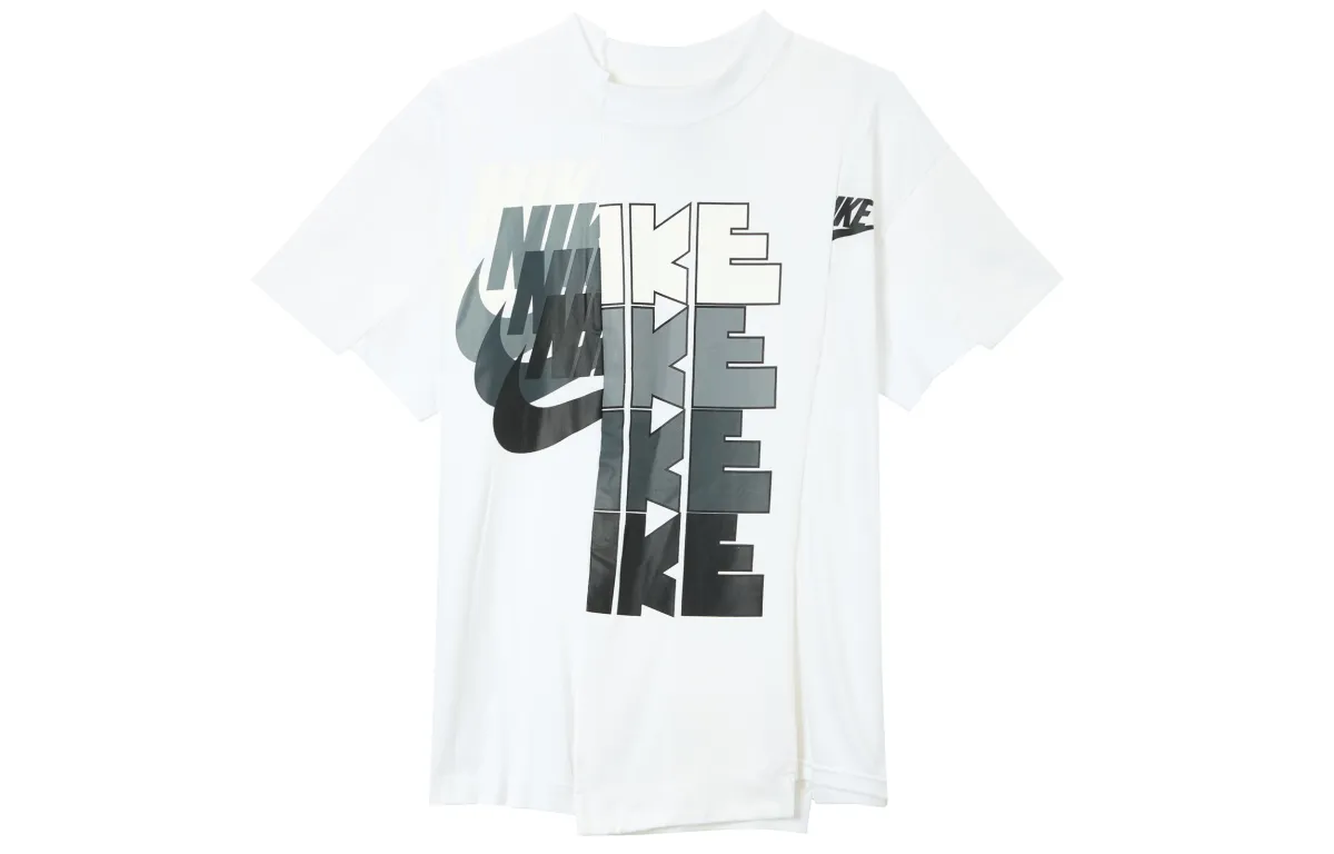 Nike X Sacai Hybrid T Shirt 'White'