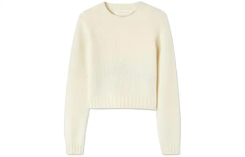 Palm Angels curved-logo wool-blend jumper