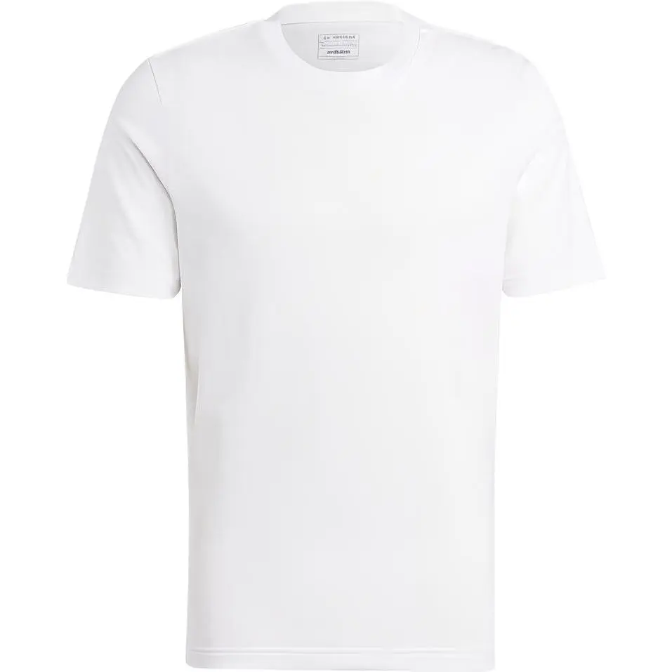 Adidas CITY ESCAPE T-Shirts Men's White Crew Neck Moderate Straight Fit